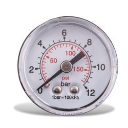Pressure Gauge 40mm 1/4